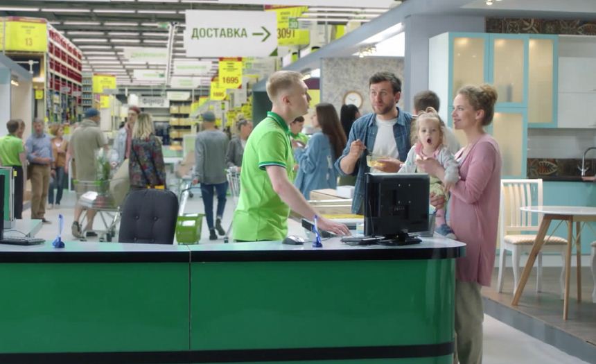 В «Леруа Марлен» у ребёнка появился аппетит