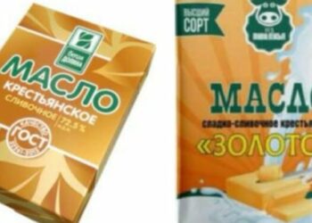 Упаковки продукта оказались «до степени смешения» похожими друг на друга